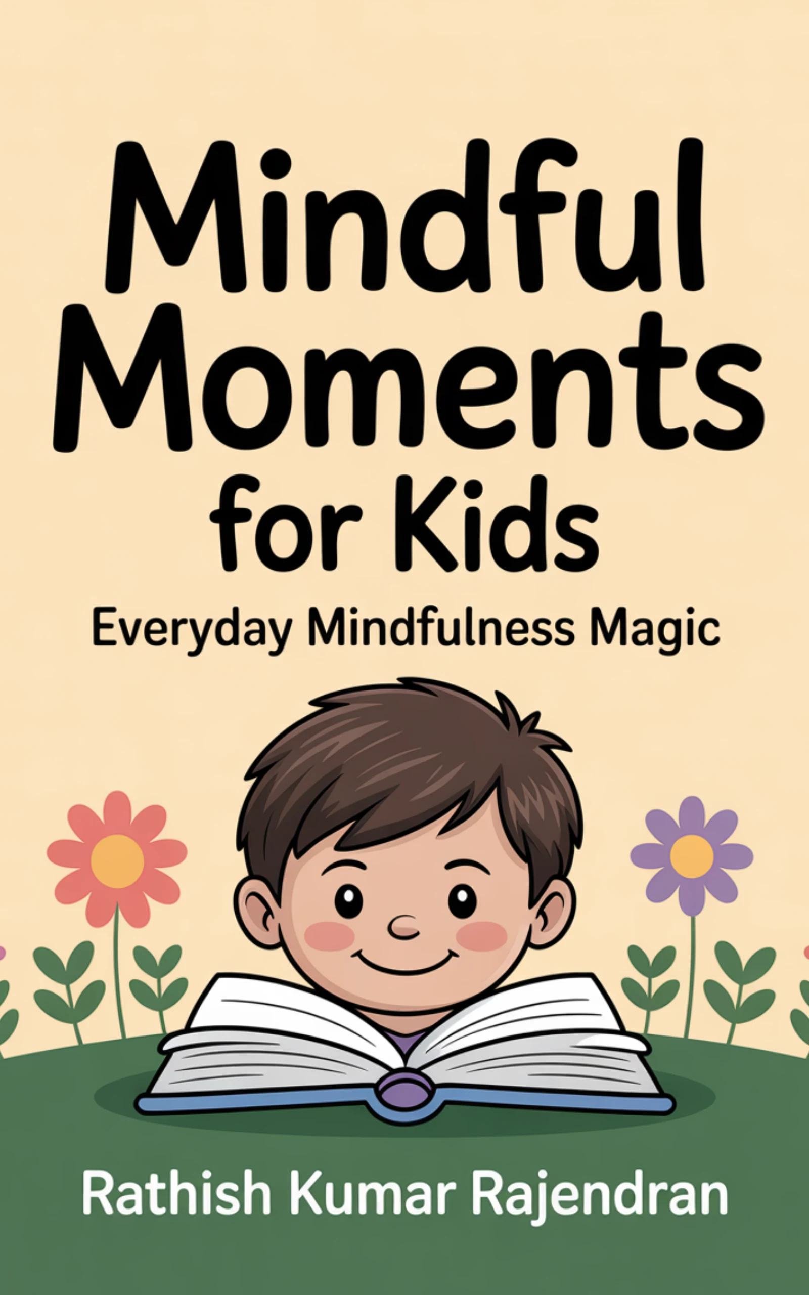 Cover of Mindful Moments for Kids: Everyday Mindfulness Magic by Rathish